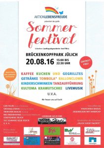 20.08.16 – Sommerfestival Aktion Lebensfreude
